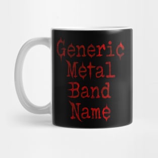 Generic Metal Band Mug